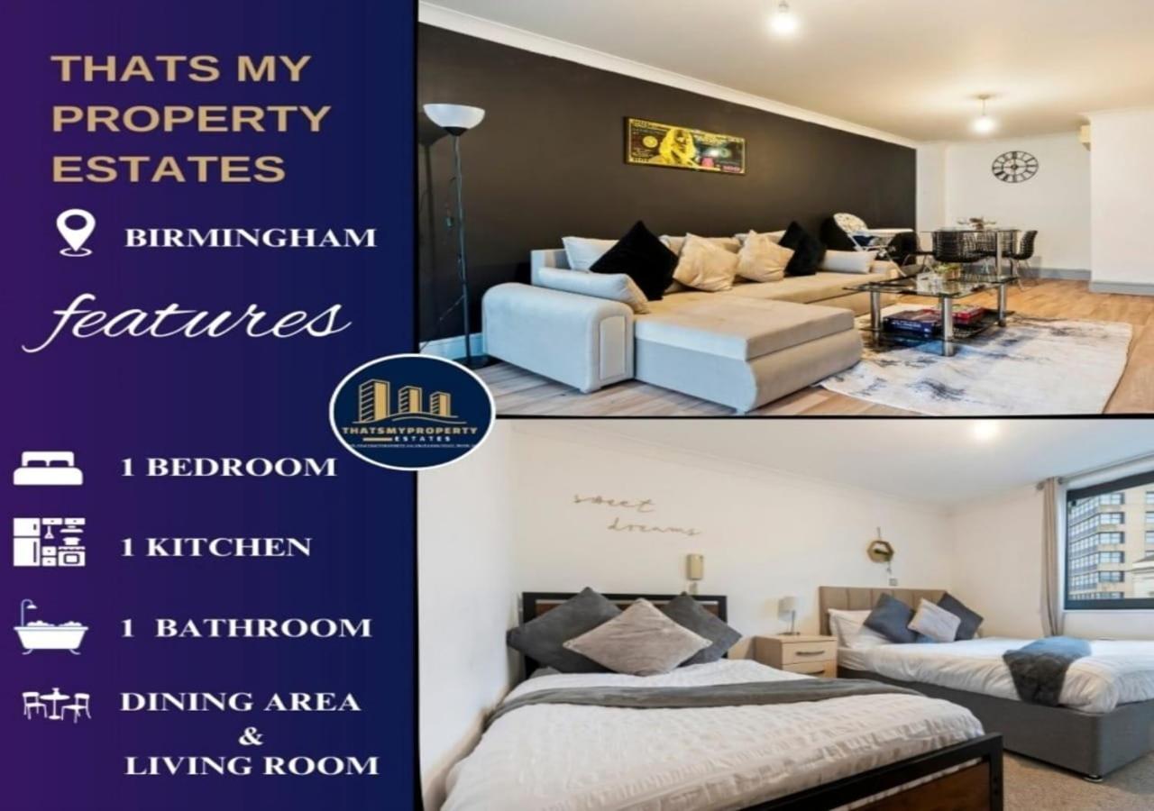 Luxe Stays-Sleeps 5-Contractors Accommodations Birmingham Eksteriør billede